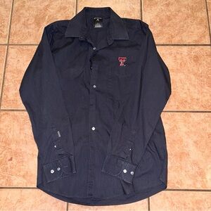 Texas Tech long sleeve button up